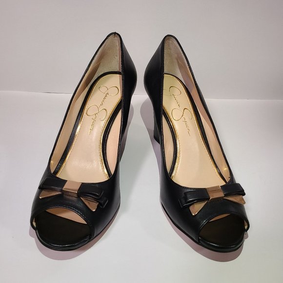 Jessica Simpson Shoes - Jessica Simpson Bow Wedge